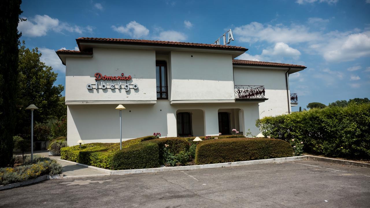 Albergo Ristorante Da Domenico Monte San Savino Exteriör bild